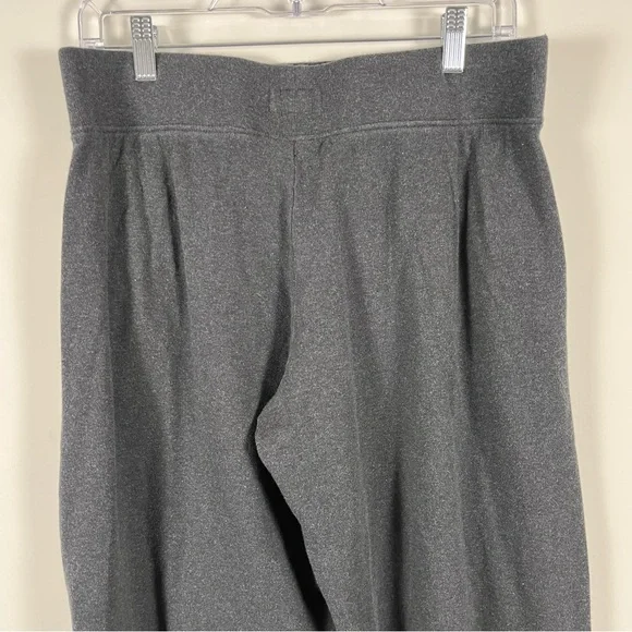 Pact Charcoal Knit Pants Size Large Organic Cotton Sweats Soft Comfy Sustainable - Picture 5 of 12